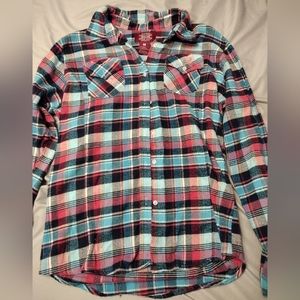 Button Down Plaid Flannel